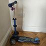Mini Micro Toddler Scooter in Blue + FREE Scooter Bell Image 4