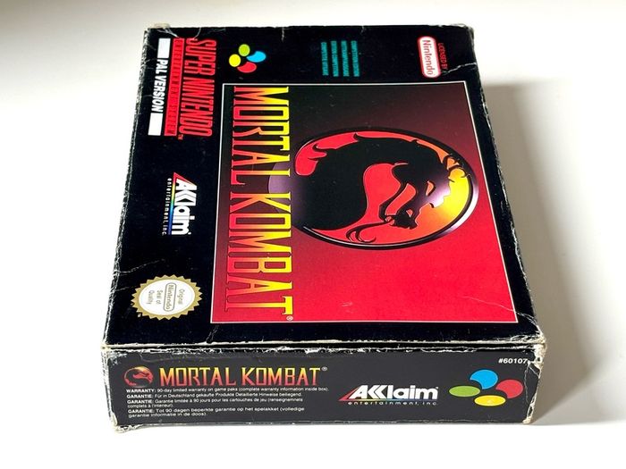 SNES Mortal Kombat - Boxed