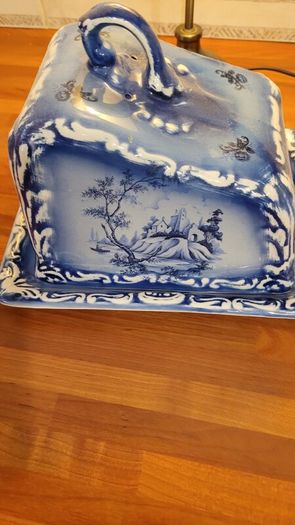 Cheese dome and plate