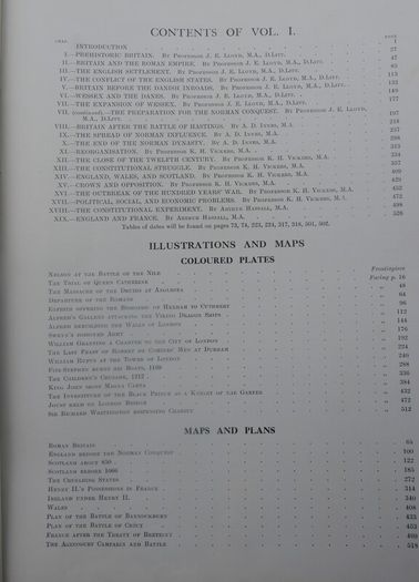 Hutchinson Story of the British Nation Vol I II III