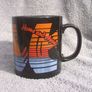 HOME & AWAY (Australian TV soap drama) - a scarce mug by Coloroll (1989) + a free SUMMER BAY badge (early 1990s) Image 2