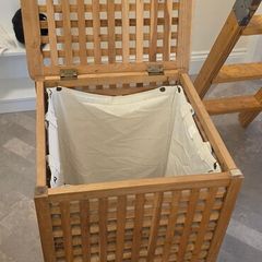 Wooden Wash Basket