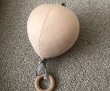 New Balloon Music Mobile Cam Cam Organic Cotton pink