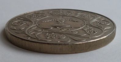 1977 Queen Elizabeth II  Jubilee crown coin