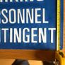 French embossed instruction sign. Image 7