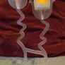 new in box double acrylic candle holder Image 2