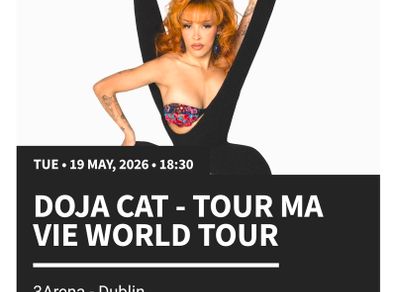 Doja Cat Concert Tickets 3Arena