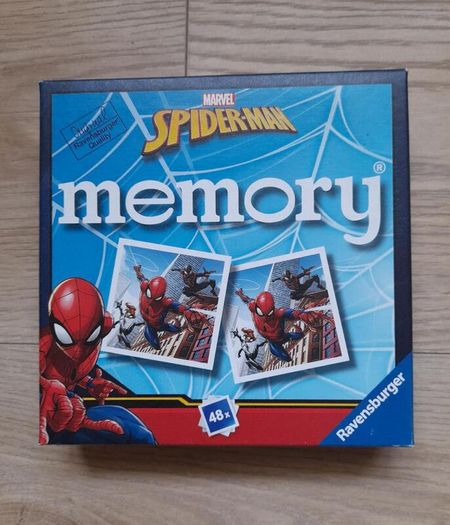 Spiderman Memory Game and Spiderman Costume age 3 - 4