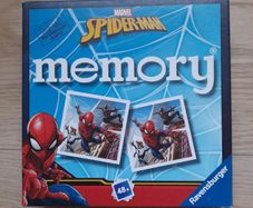 Spiderman Memory Game and Spiderman Costume age 3 - 4