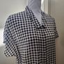 Silk gingham summer dress Image 2