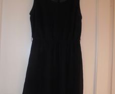 Ladies Black Sleeveless Dress for Sale