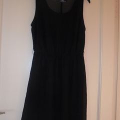 Ladies Black Sleeveless Dress for Sale