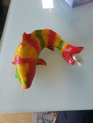 Garden koi fish ornament
