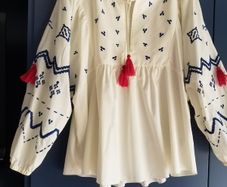 100% cotton blouse & shorts