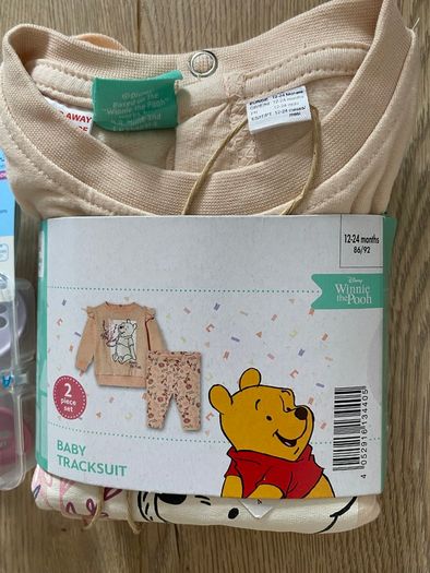 Baby girl bodysuit 5 pack soothers tracksuit