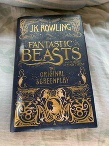 Hardback: Fantastic beasts and where to find them Playwrite