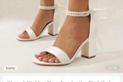 ivory heels