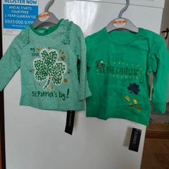 baby girls tops 0/3 mo