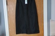 Primark Dark Brown A-Line Faux  Leather Skirt.   S.M - 12-14.   B.N.W.T.