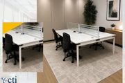 300 Desk, Office Chair &amp; Screen Setups- Per Person