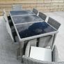 Rattan Dining Set, 8 Chairs + 1 Dining Table..free Delivery... Image 2