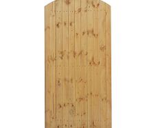 side entry arched garden gate x2