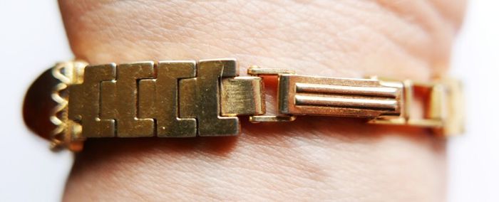 Vintage womens amber cocktail watch. Russian Watch Ladies CHAIKA