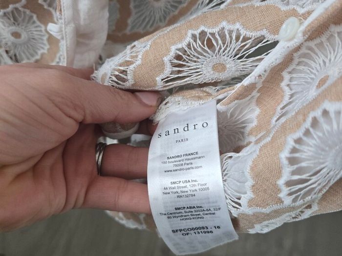 sandro playsuit romper