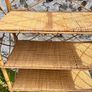 Vintage rattan / bamboo bookshelf Image 2