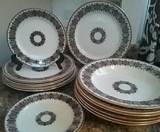 Antique Doulton's Burslam " Cellini" Dinner Wares