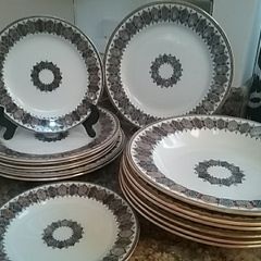 Antique Doulton's Burslam " Cellini" Dinner Wares