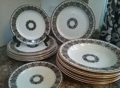 Antique Doulton's Burslam " Cellini" Dinner Wares