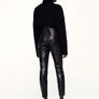 Zara bonded leggings with animal motif embossing Image 2