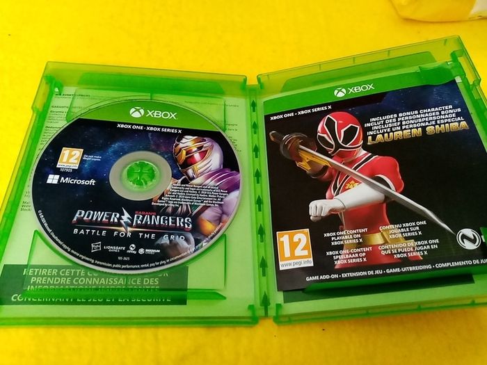 Power Rangers collectors edition Xbox one Xbox series X Games Original