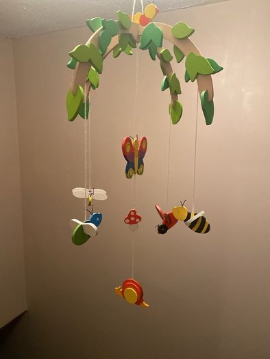 Goki wooden decorative article mobile