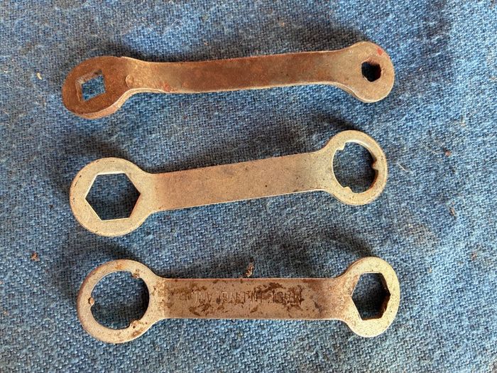 3 Metal Football Boot Stud Wrenches
