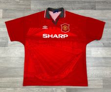 Genuine Vintage Umbro Manchester United 1994 Home Jersey Shirt Mens XXL