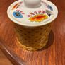 Avoca Collection - Yellow Spot Secret Garden Jam , Honey / Sugar Pot - as new Image 3