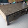 Rustic industrial coffee table Image 5