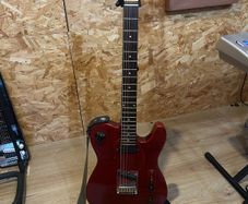 T-style electric guitar w/hot pickups