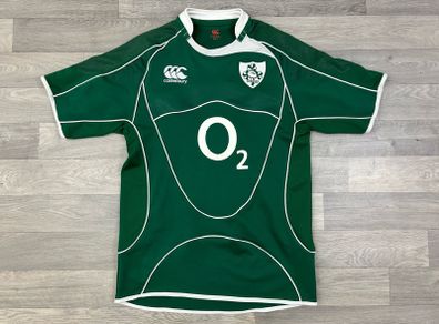 Vintage 2007 Canterbury Ireland Rugby Jersey Shirt Mens Large
