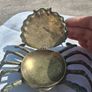 Midcentury Italian Crab and Frog Brass Ashtrays Image 4