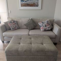 3 Seater Sofa and Ottoman