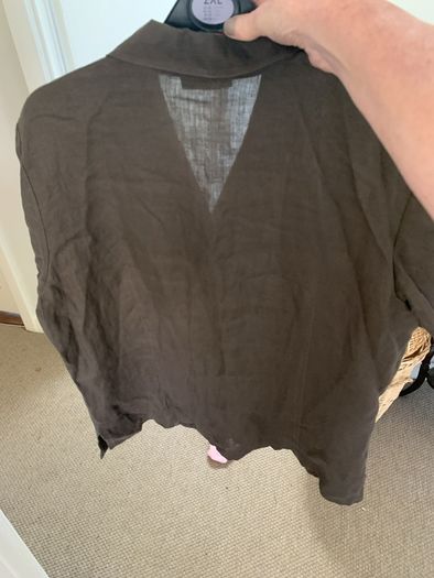 vintage linen blouse