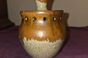 Vintage Sissinghurst Stoneware pottery Jar with lid