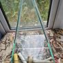 Glass ritual pyramid with bones and candle Image 4