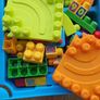 Mega Bloks building set table and bricks Image 2