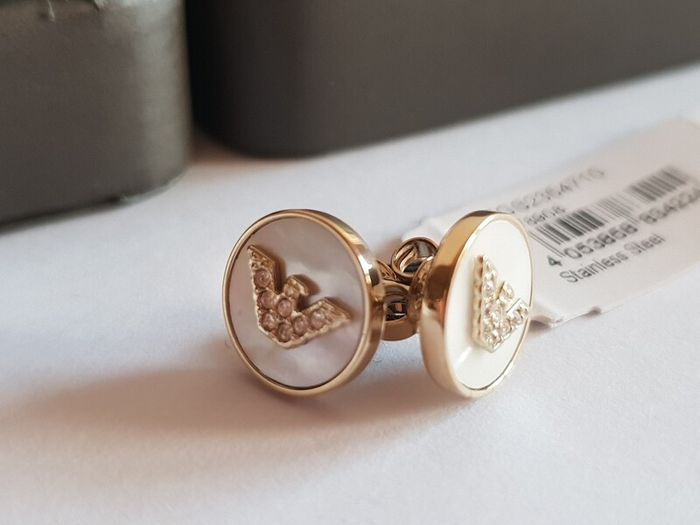 New Armani Earrings Studs
