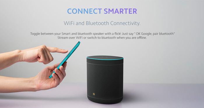 Xiaomi Mi Smart Speaker  Google Assistant Voice Control AI Smart Home Device | Bluetooth 4.2 WiFi Automation DTS