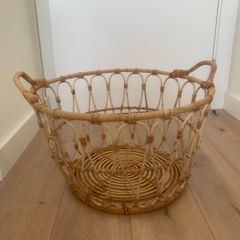 IKEA SNIDAD rattan basket